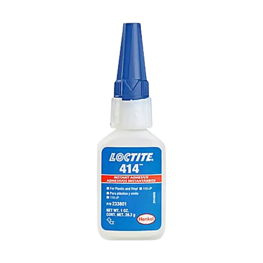 LOCTITE® 414 | Adhesivo Instantáneo Transparente de Curado Ultra Rápido