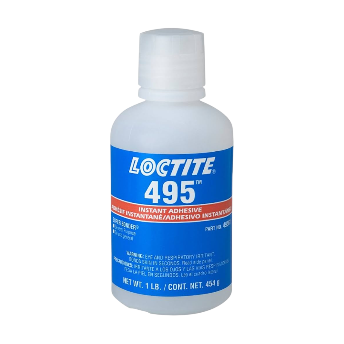 LOCTITE® 495 Adhesivo Instantáneo | Versión estándar de baja viscosidad para plásticos y cauchos