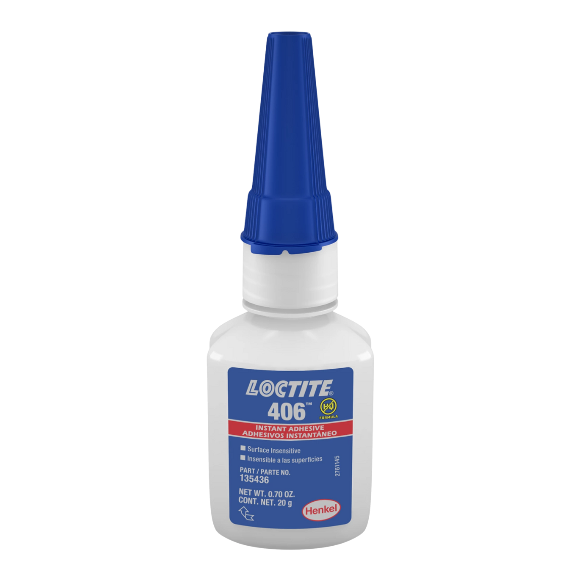 LOCTITE® 406 | Adhesivo Instantáneo de Baja Viscosidad para Plásticos y Elastómeros