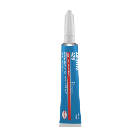 LOCTITE® 426 | Adhesivo Instantáneo Negro en Gel Reforzado con Caucho