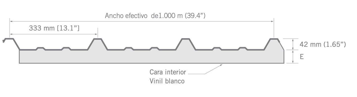 Econotecho calibre 26