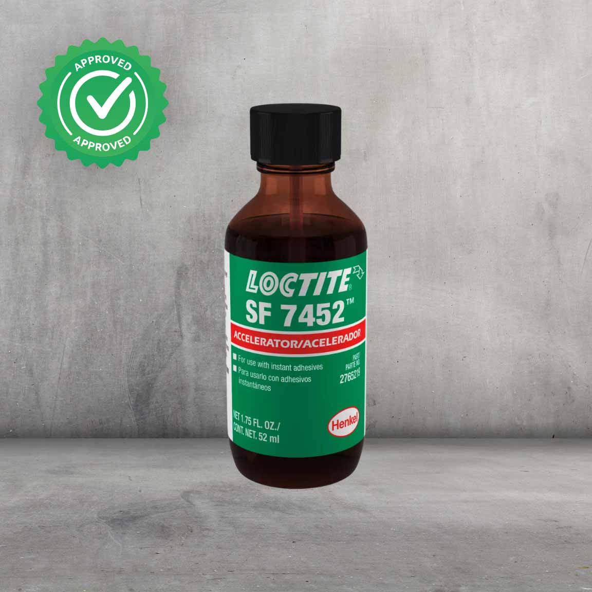 LOCTITE SF 7452 acelerador de curado y curador de exceso para adhesivos cianoacrilatos