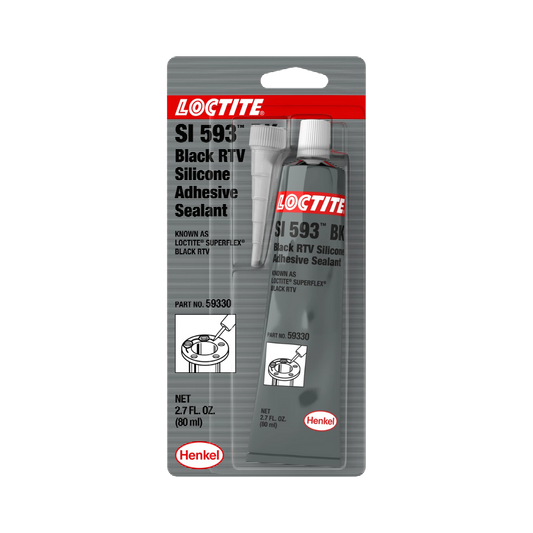 LOCTITE® SI 593 Superflex Black RTV | Adhesivo Sellador de Silicón Monocomponente de Uso General